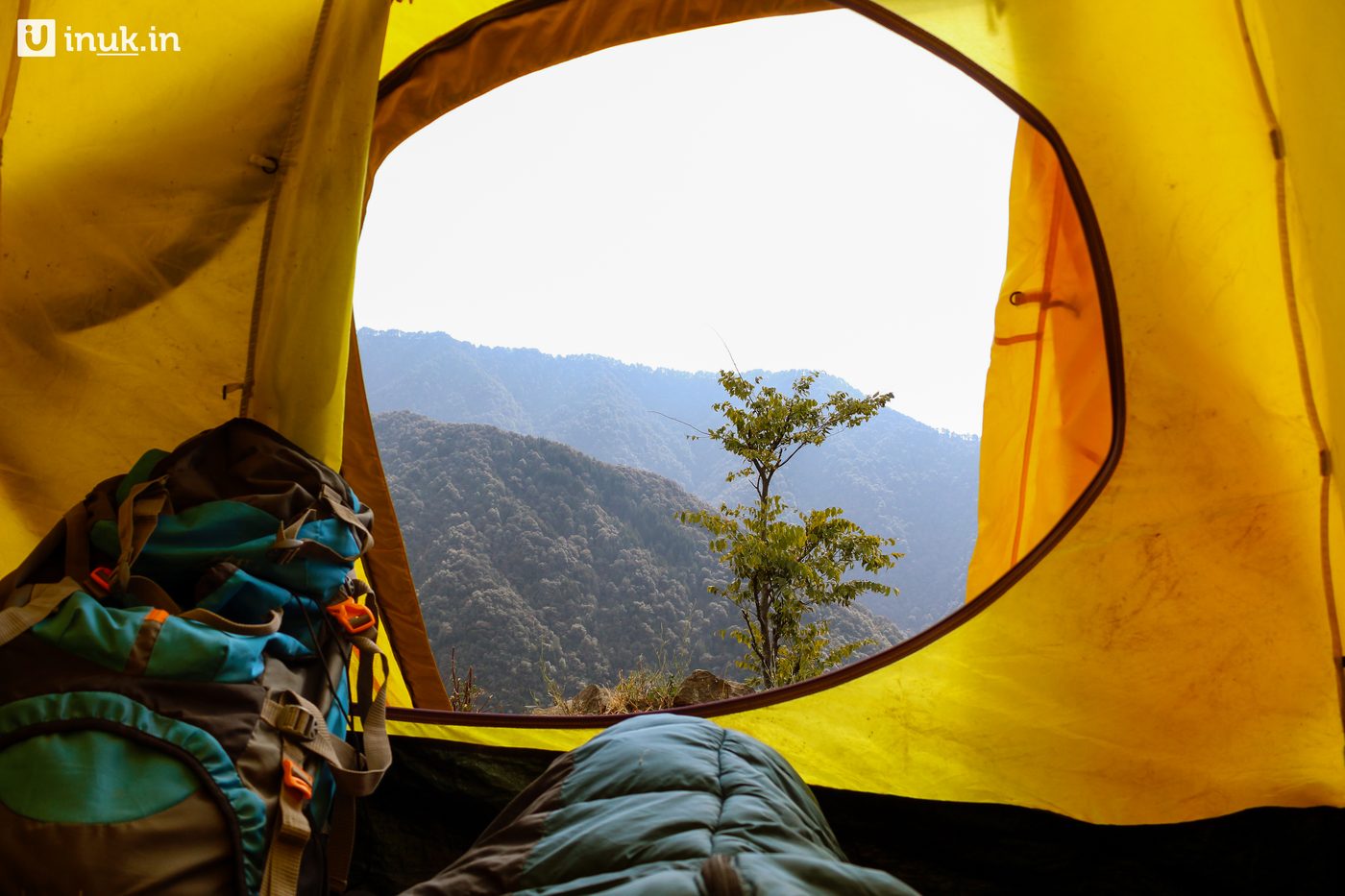Simra Izar campsite in the high meadows