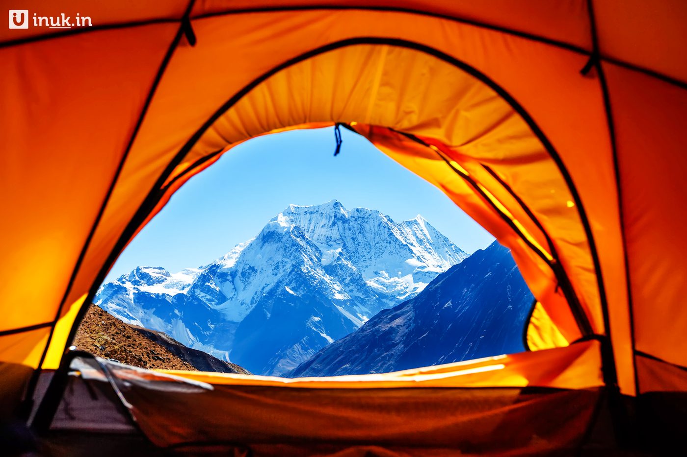 Camping high in the meadows of Uttarakhand